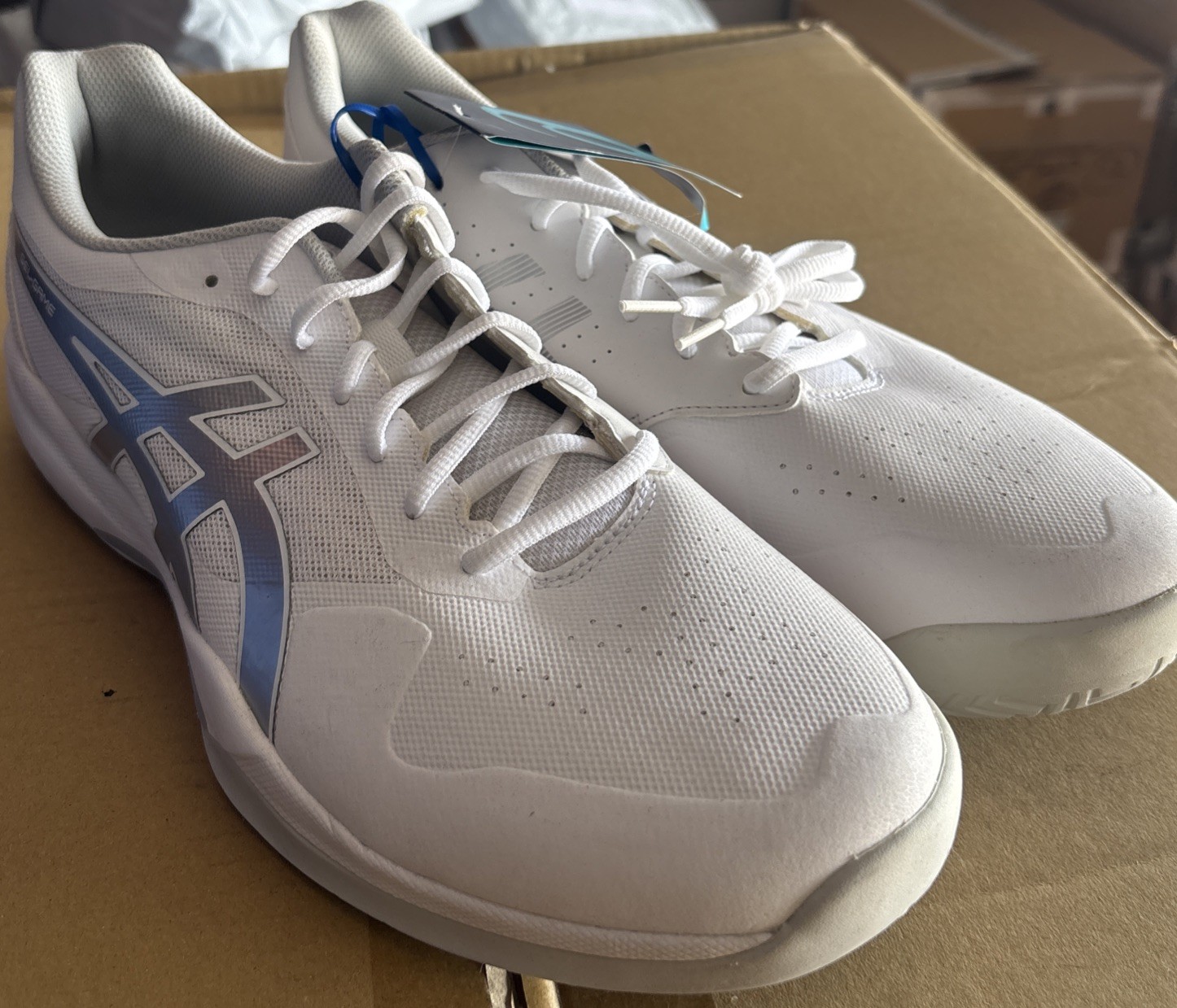 Men’s Size 14 – ASICS GEL-Game 7 White