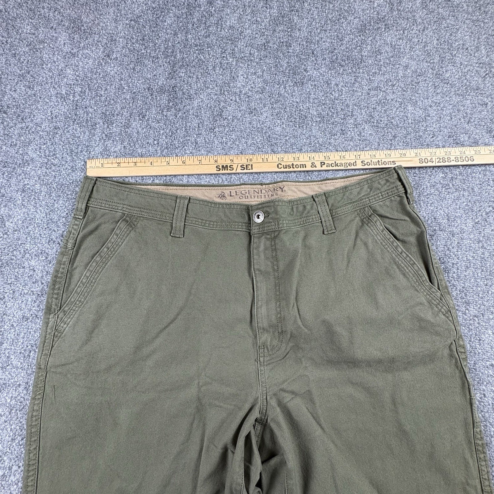 Legendary Outfitters Cargo Pants Men’s 40×32 Green Utility Workwear Gorpcore
