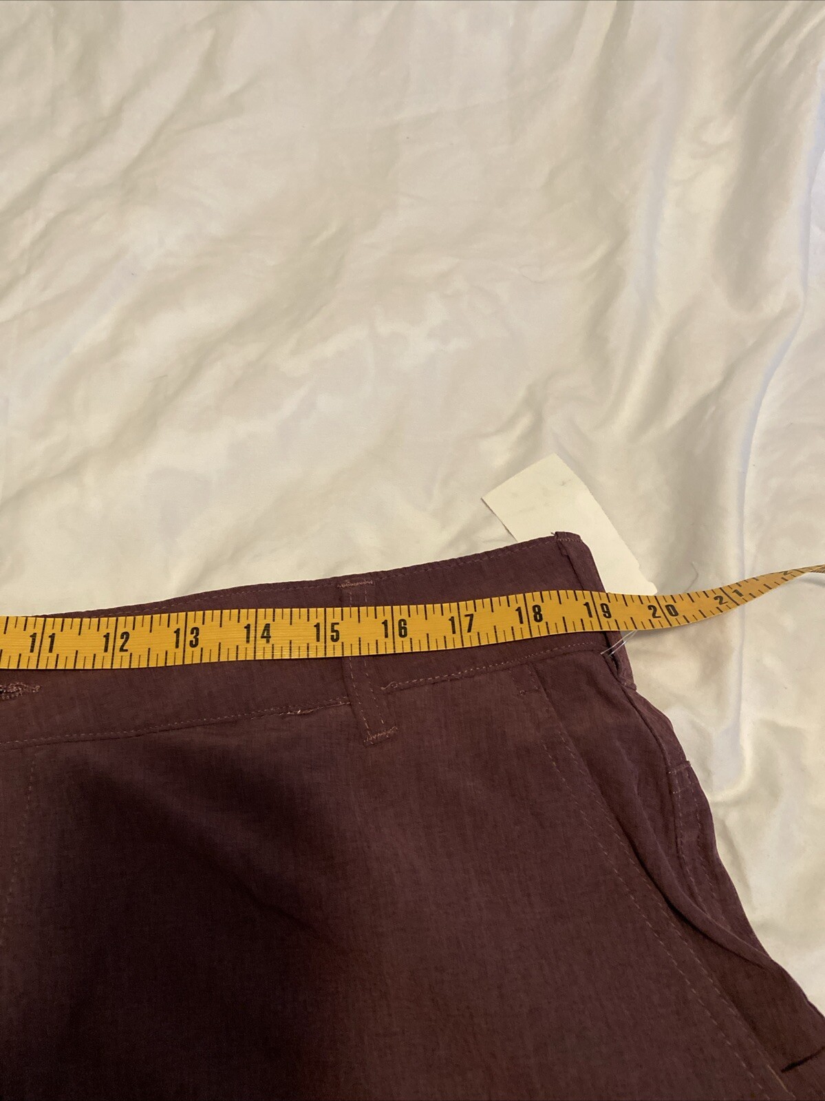 Trunks Multi-Functional Burgundy Wine Shorts Mens Size 38 NWT