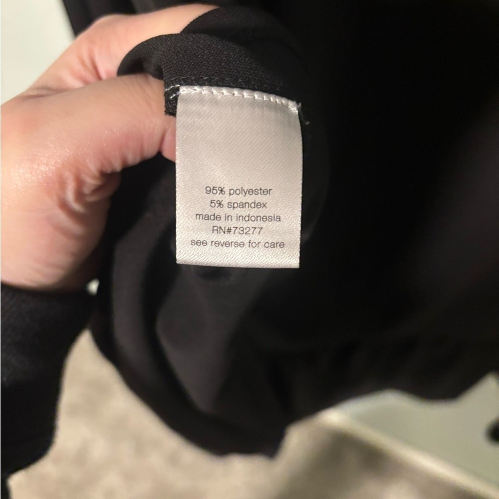 Elizabeth And James Long Sleeve Black Mini Dress Size Medium