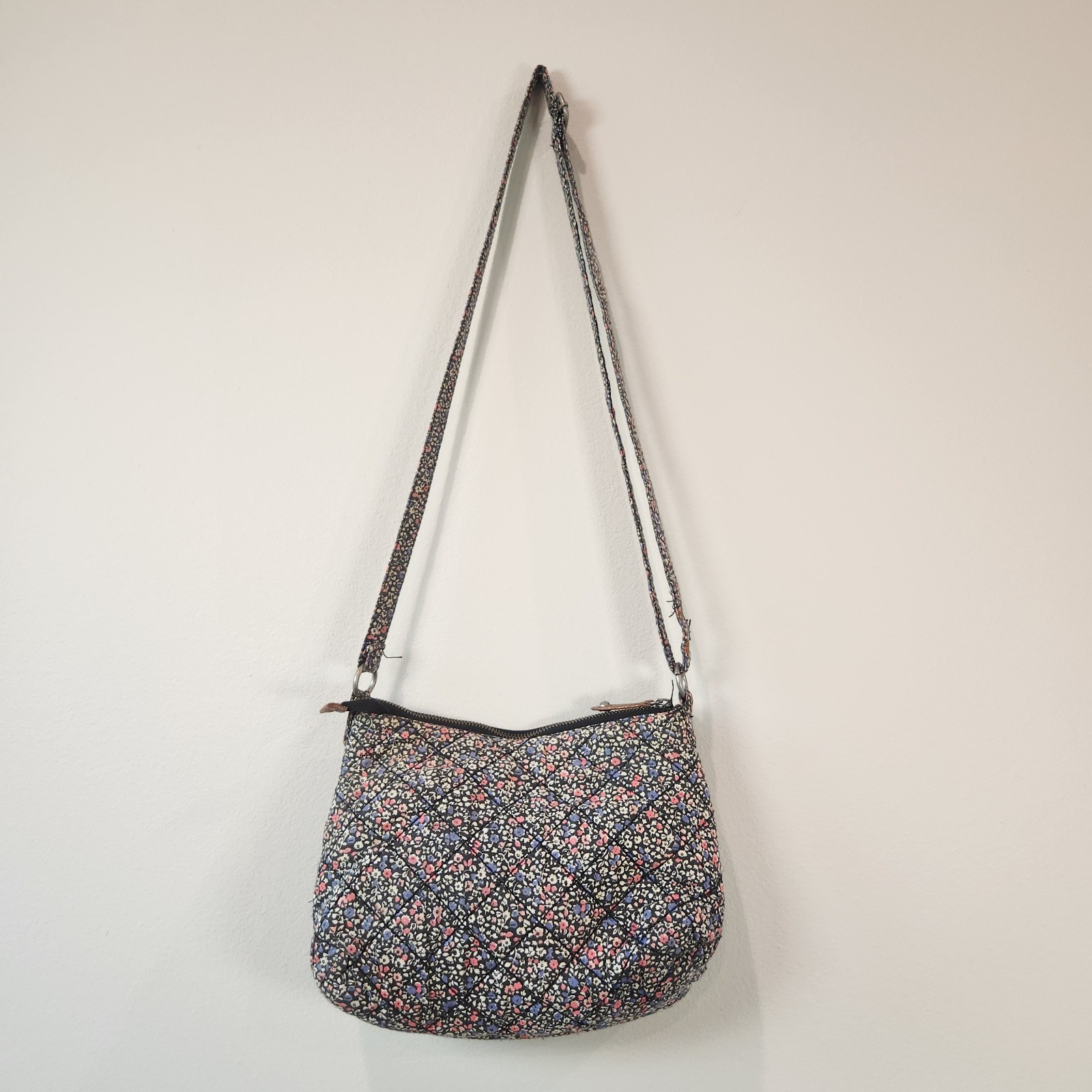 Cottagecore American Eagle Quilted Floral Boho Shoulder Bag Purse Crossbody