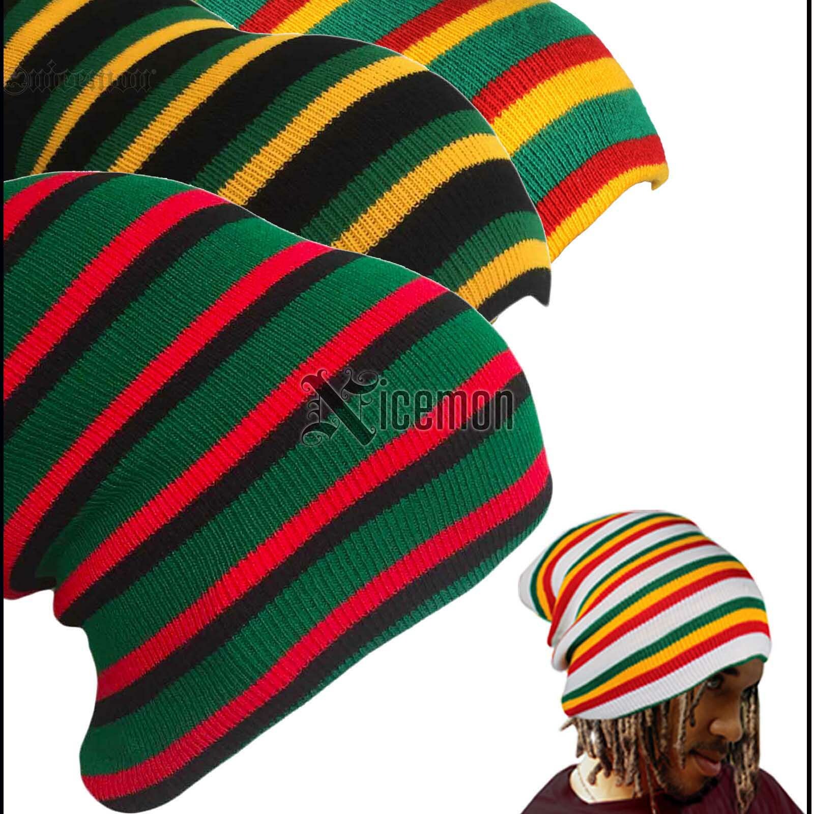 Roots Jah Rastafari Tam Beanie Rasta Afro Africa Jamaica Reggae Marley 12″