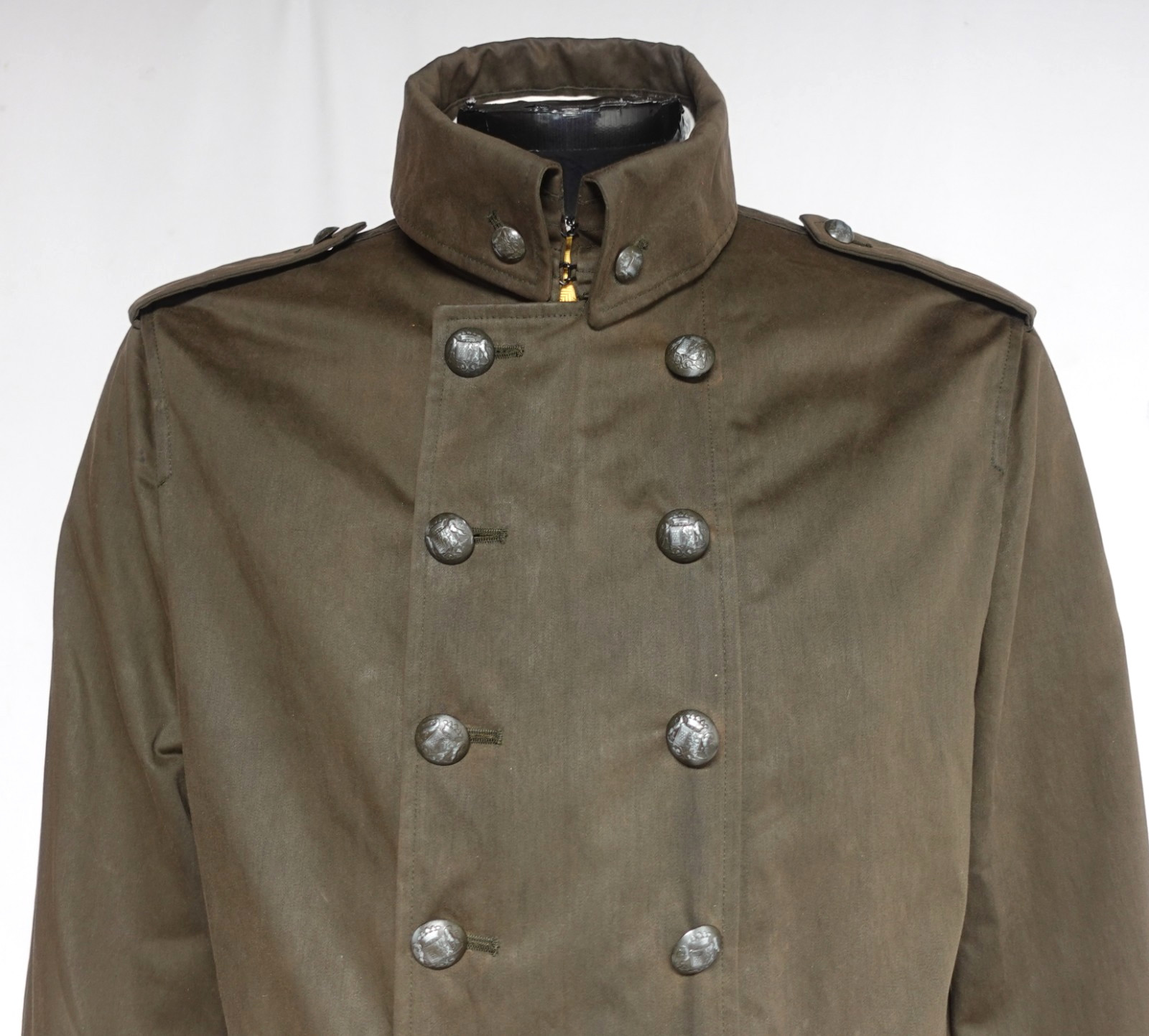 John Varvatos Double-Breasted Military Jacket IT 52 US 42