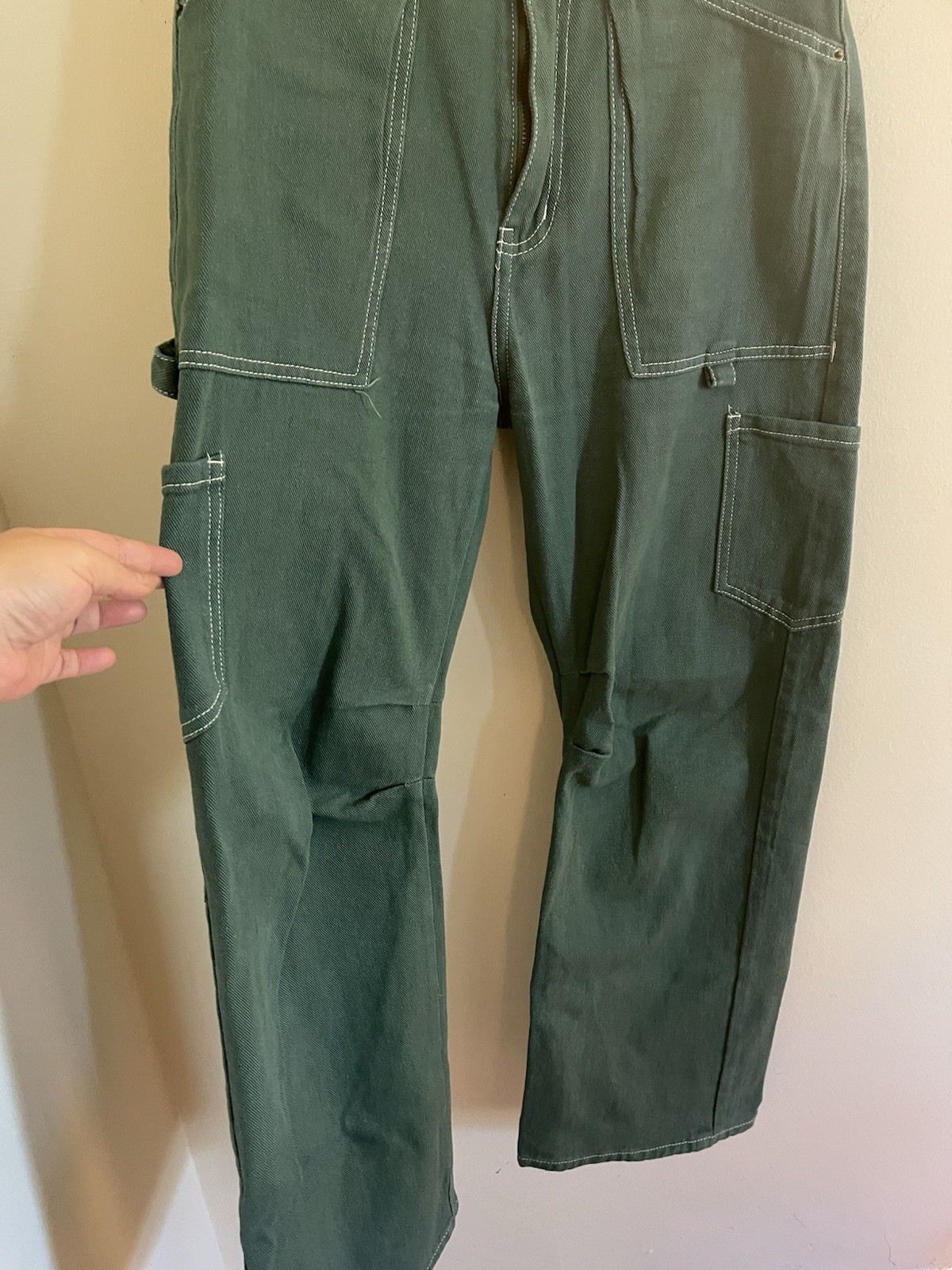 Lioness 100% Cotton Miami Vice Green Carpenter Pant-Y2K Elevated Streetwear-SM