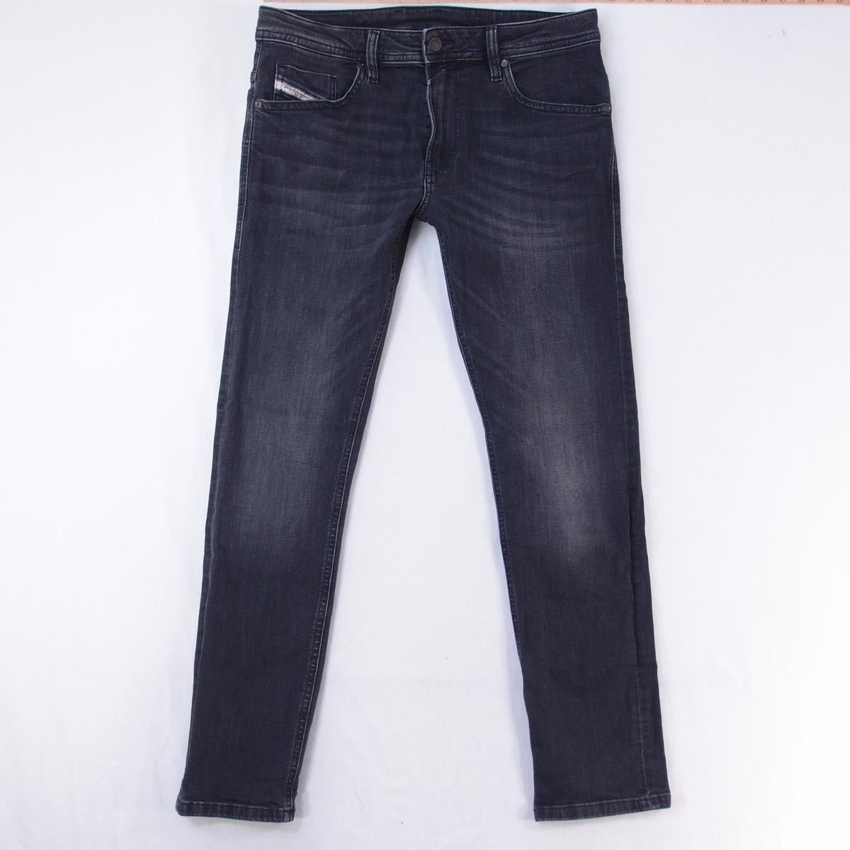 Mens Diesel THOMMER-R RB063 Stretch Slim Skinny Grey Jeans W32 L32
