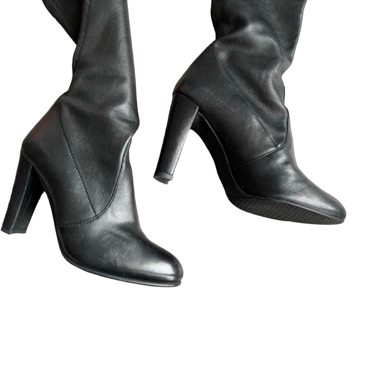 Stuart Weitzman leather over the knee boots Size 6