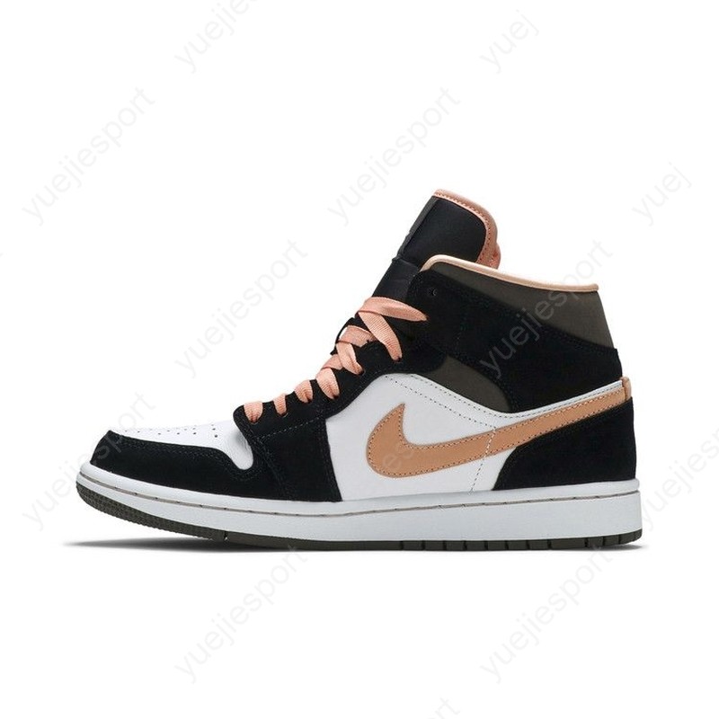 Wmns Air Jordan 1 Mid Se Peach Mocha DH0210-100