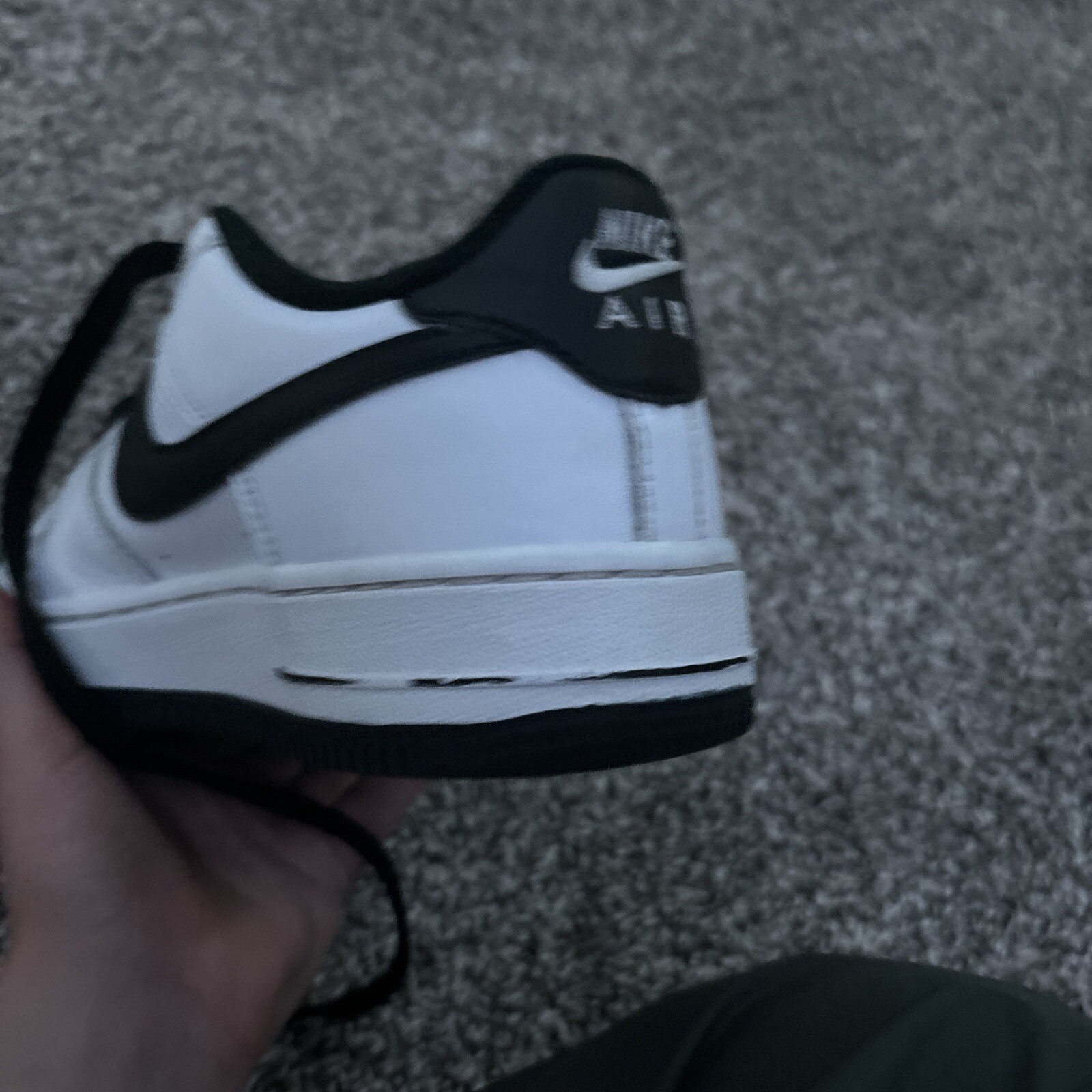 Size 3.5 – Nike Air Force 1 Low White Black