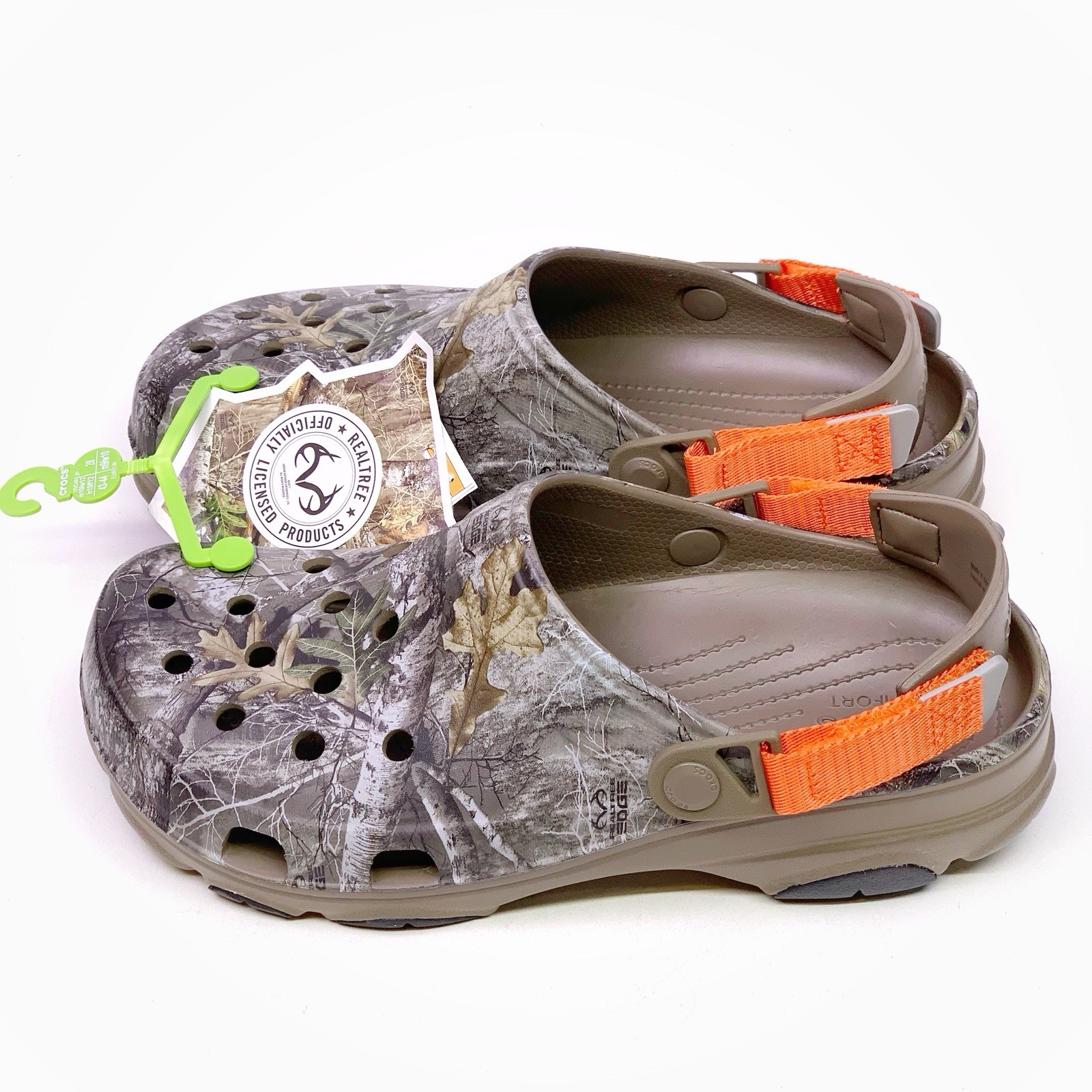 Crocs Realtree Edge All-Terrain Clog US Mens Sizes Walnut Camo 206504-267 NEW!
