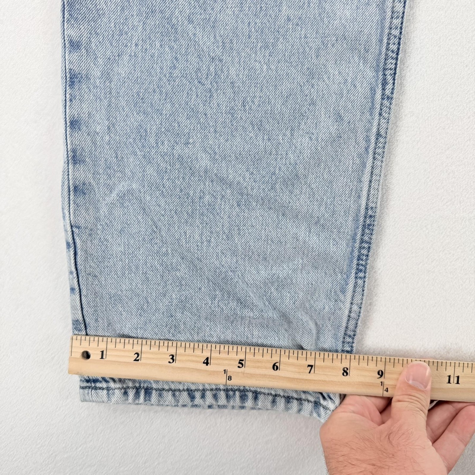 Levi’s Low Pro Straight Jeans Womens 28 Blue Light Wash Denim Low Rise Relaxed