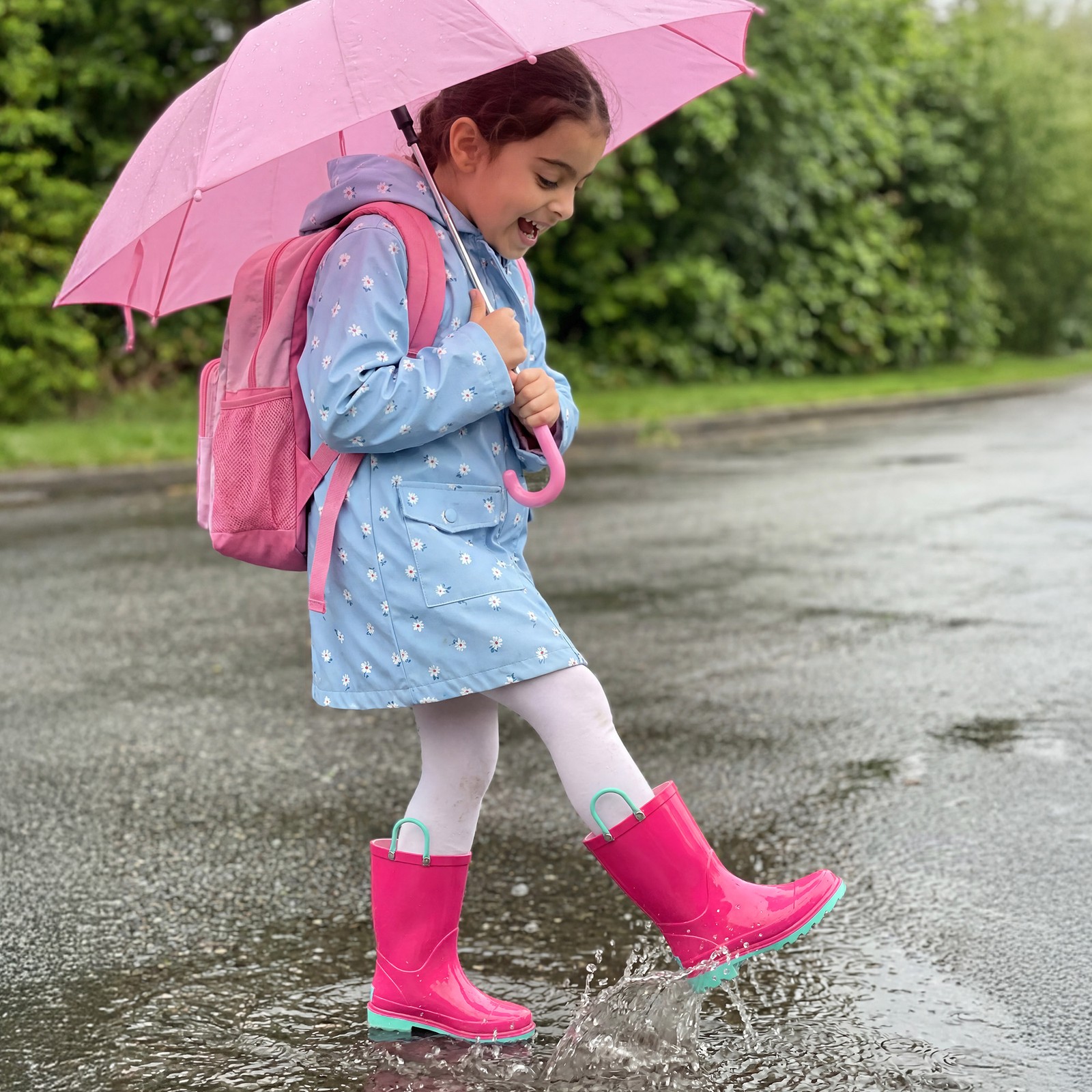 Children Rain Boots Waterproof Outdoor Non Slip Toddler Rain Shoes
