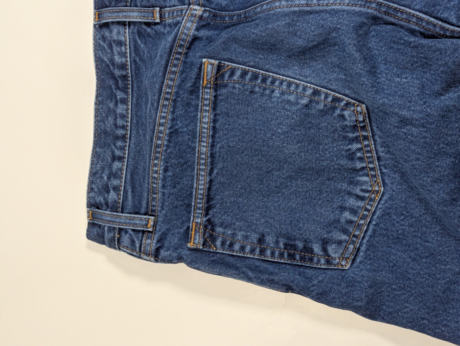 Eddie Bauer Mens Original Straight Fit Dark Wash Denim Jeans Size 31×32