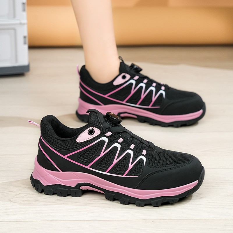 Women Rotary Buckle Steel Toe Safety footwear Indestructible comfortable Work