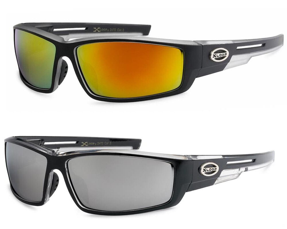 As Seen On TV HD Vision Xloop UV400 Filter Sunglasses 2 Pairs, Eliminate UV Rays
