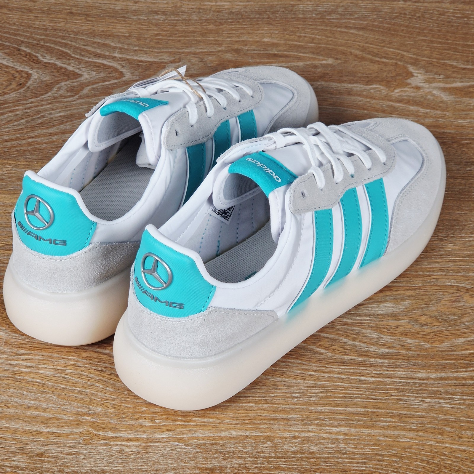 Adidas Barreda Decode Mens Trainers EU 42 New Original Box AMG Mercedes-Benz Motorsport