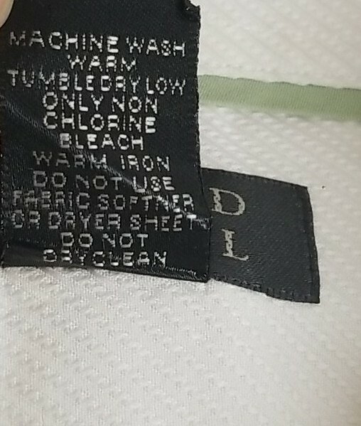 Harold Powell Nanotex Fabric White Button Long Sleeve Shirt Men’s Size 16 32/33