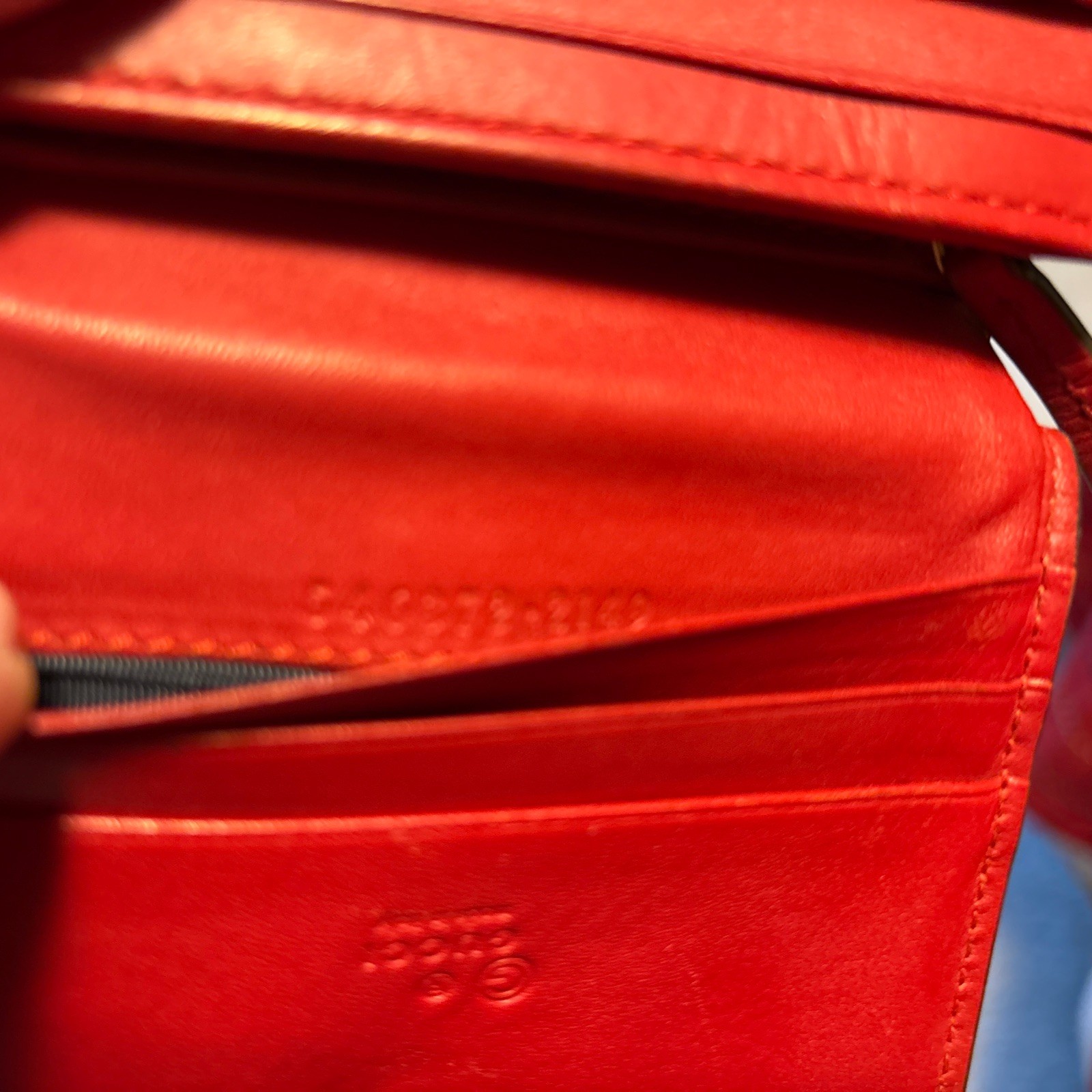 Gucci GG Supreme Monogram Blooms Blue wallet, Excellent condition!!!