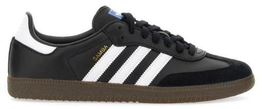 Size 11.5 – adidas Men’s Samba Indoor Black White Gum Women’s Size 12.5