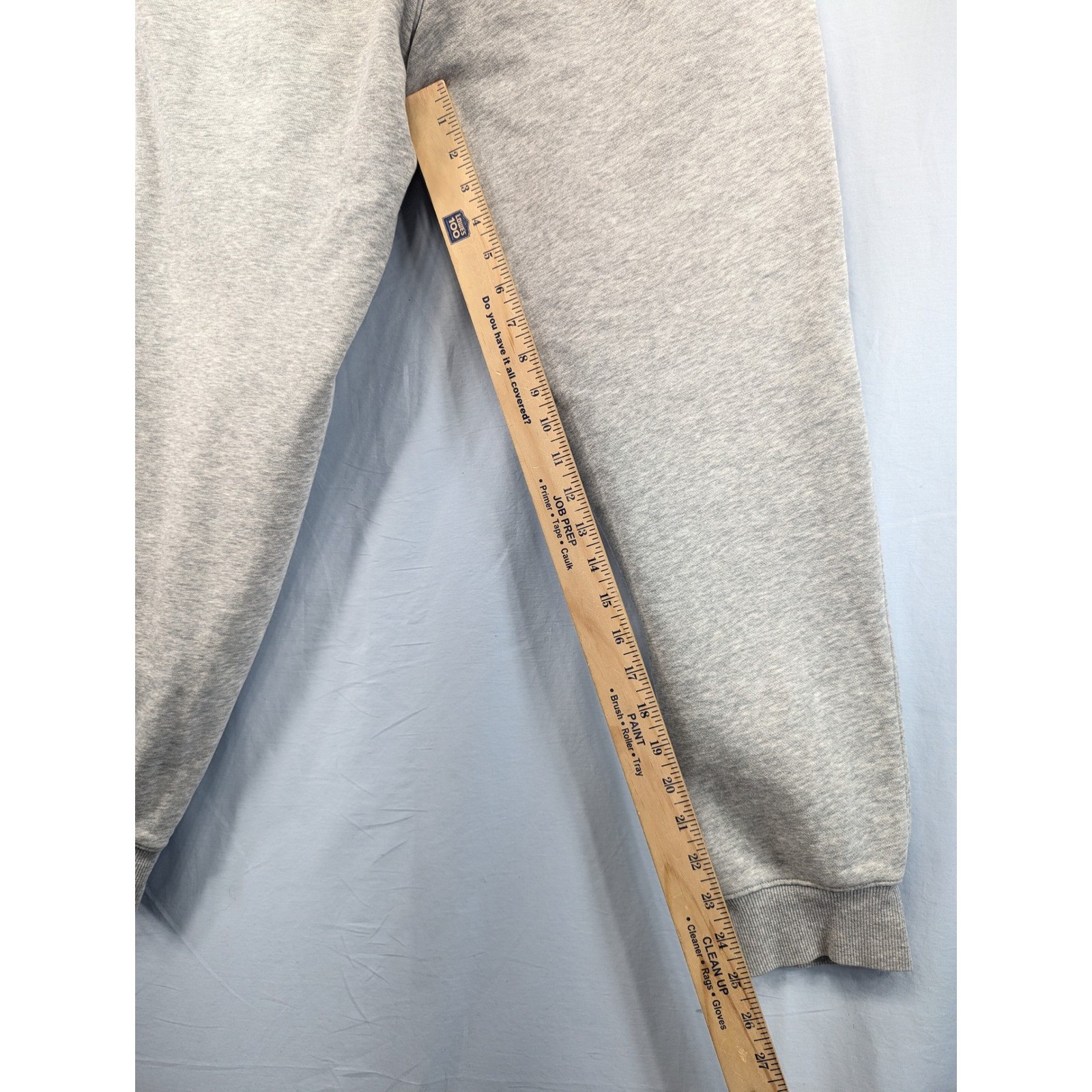 Fila Gray Sweatpants Joggers Logo Elastic Waist Drawstring Cuffed Mens Medium