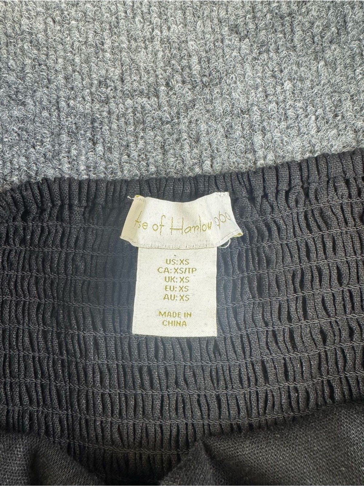 House of Harlow Puff Sleeved Square Neck Dress