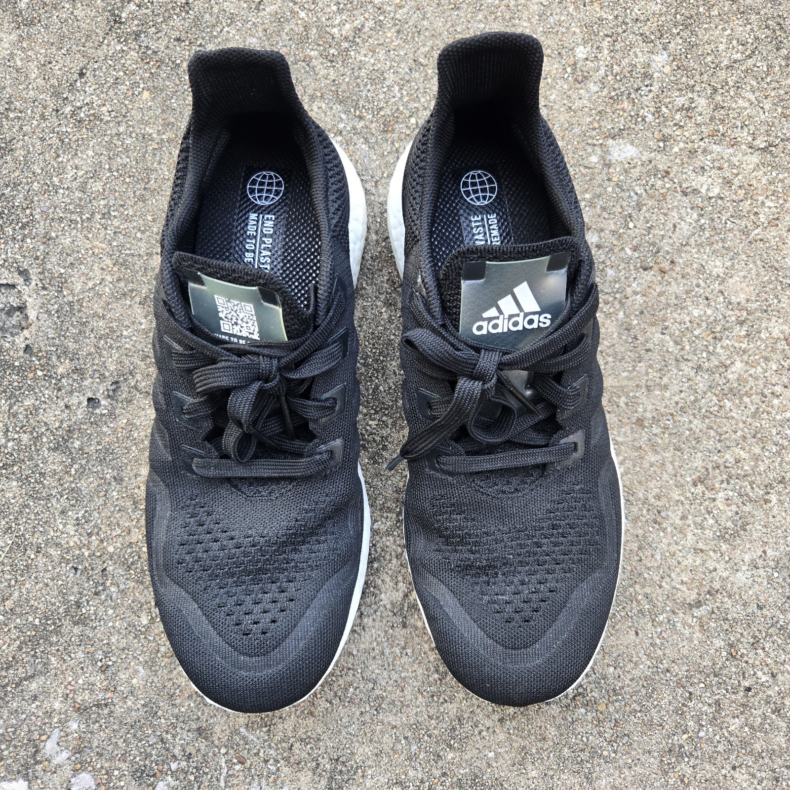 Size 8.5- Adidas UltraBoost Made To Be Remade Black GY0363
