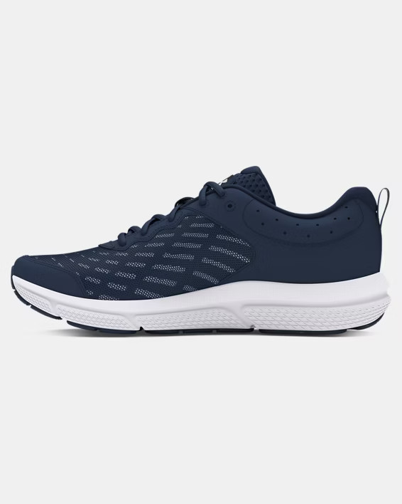 Under Armour 3026175 400 UA Charged Assert 10 NAVY/WHITE Shoe Sneakers NIB Men