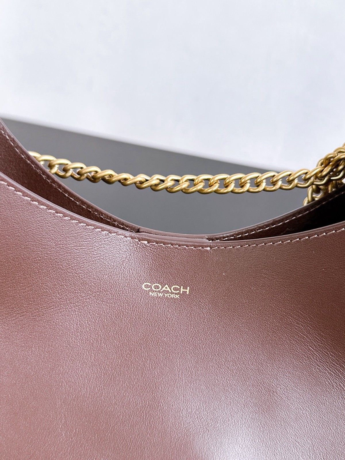 COACH Brooklyn 23 Shoulder Bag Maple CW614 NWT