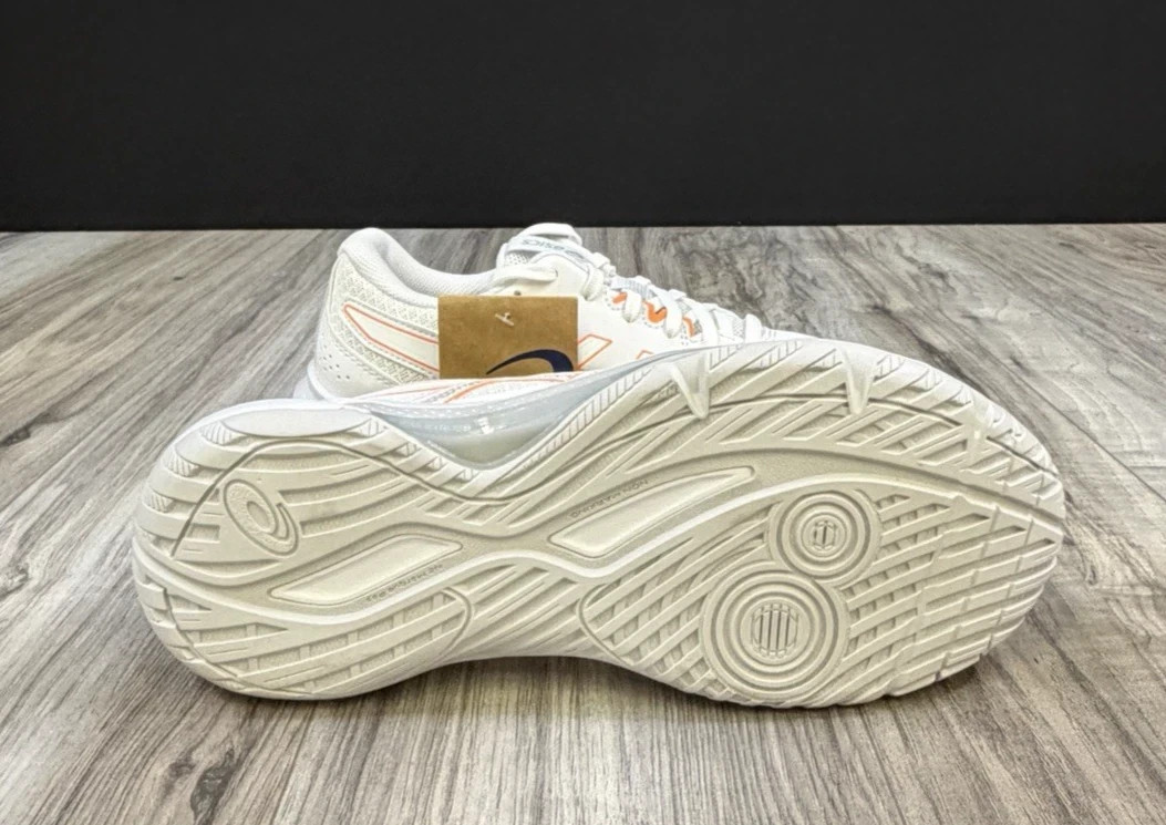 ASICS GEL-Tactic 13 White Vivid Coral Womens Volleyball Shoes Size 8.5