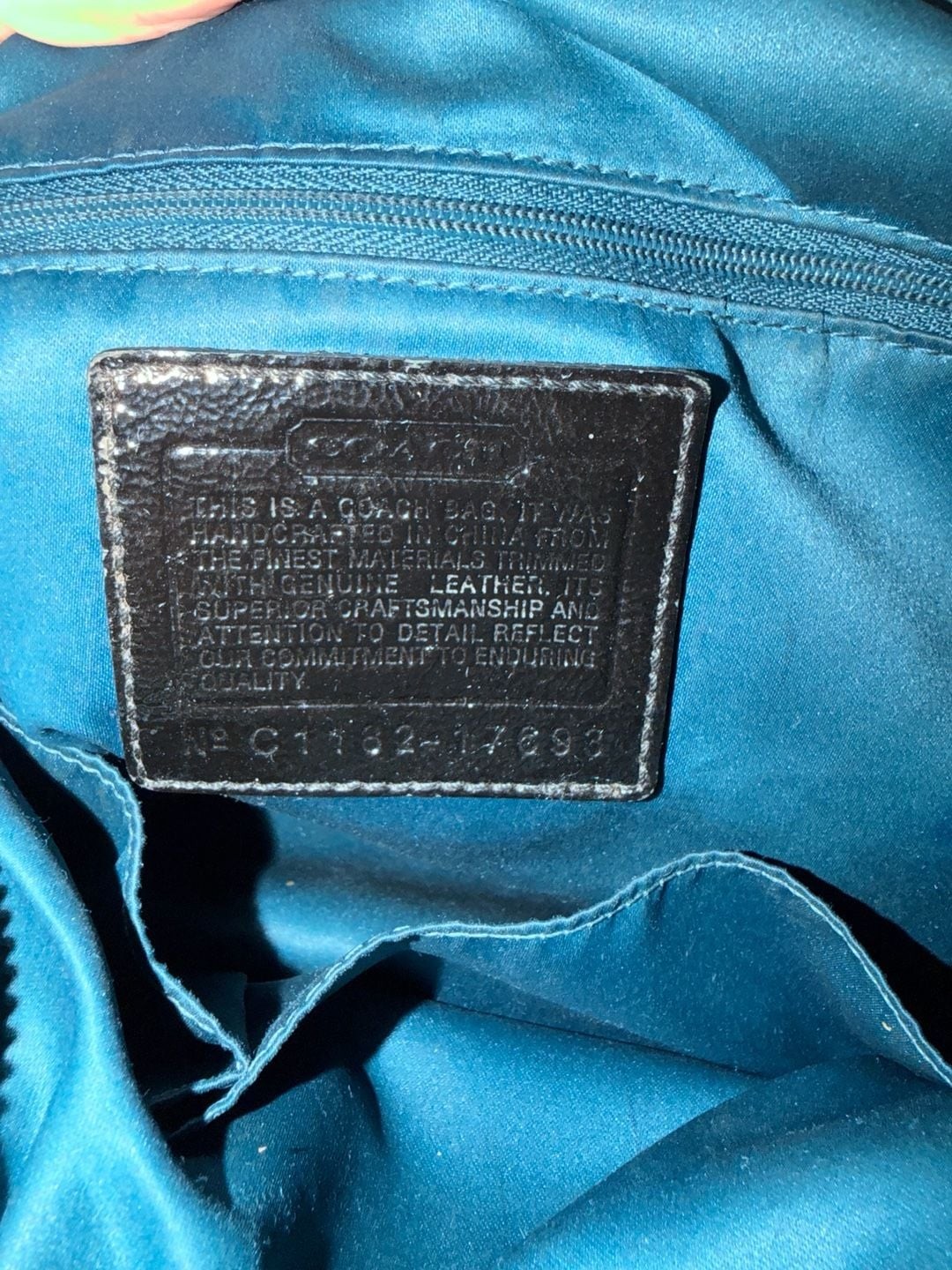 Coach Madison Black Signature Op Art Sophia Satchel with Patent Leather Trim