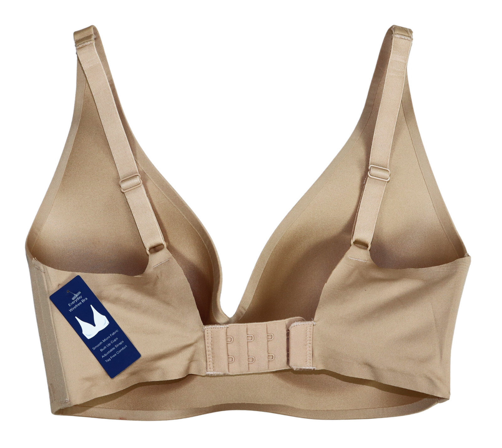 Gap Body Everyday Essentials Microfiber Wire-Free Padded Tagless Women’s Bra NWT