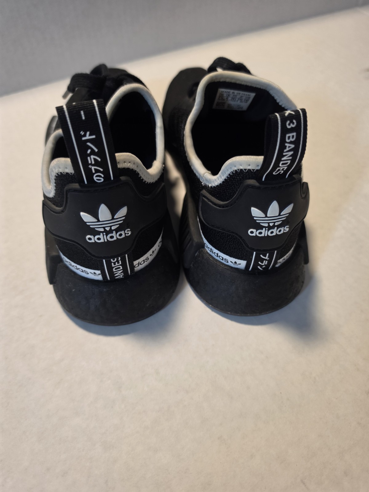adidas NMD_R1 Black Tape Logo Womens