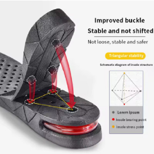 Height Increase Insole Invisible Heightening