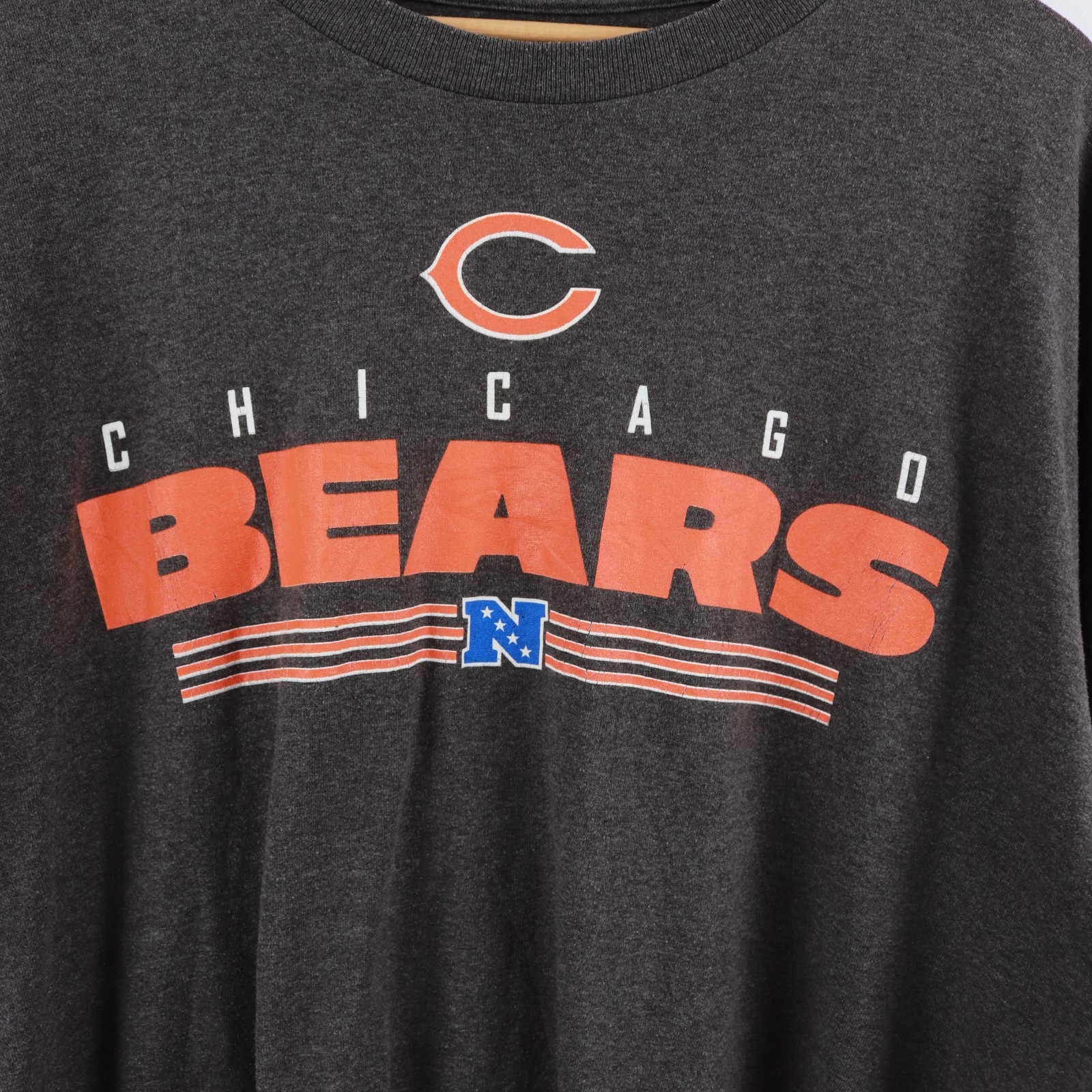NFL Chicago Bears Jersey Size 2XL Logo Printed Gray