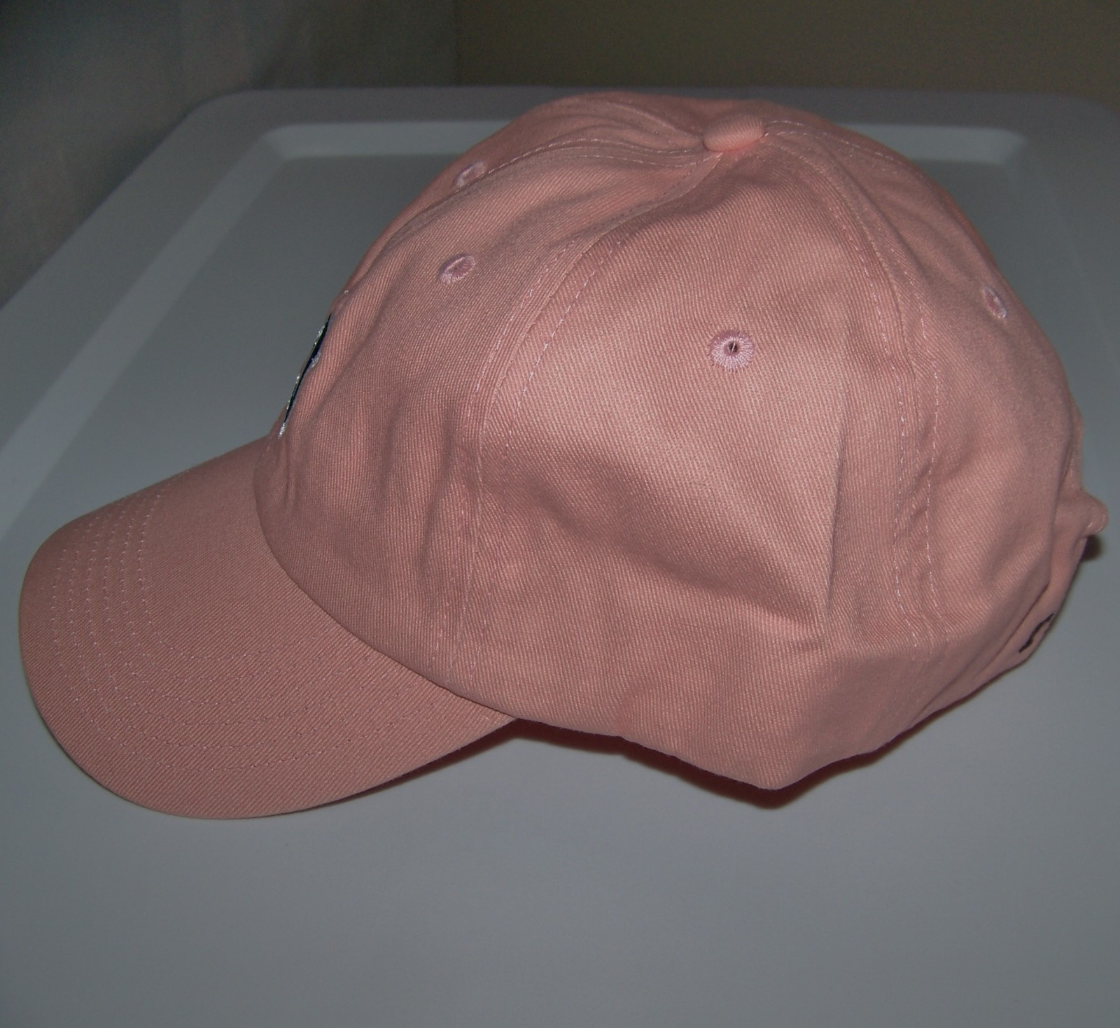 NEW TREMONT SPORTING CO. Cotton Cap Hat DEEPDALE GOLF CLUB Pink Peach Adjustable