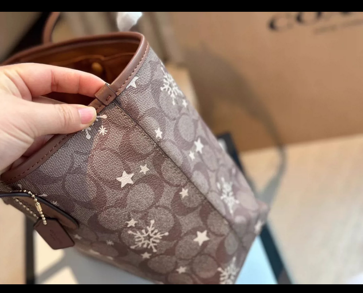 Coach Signature Logo Tote