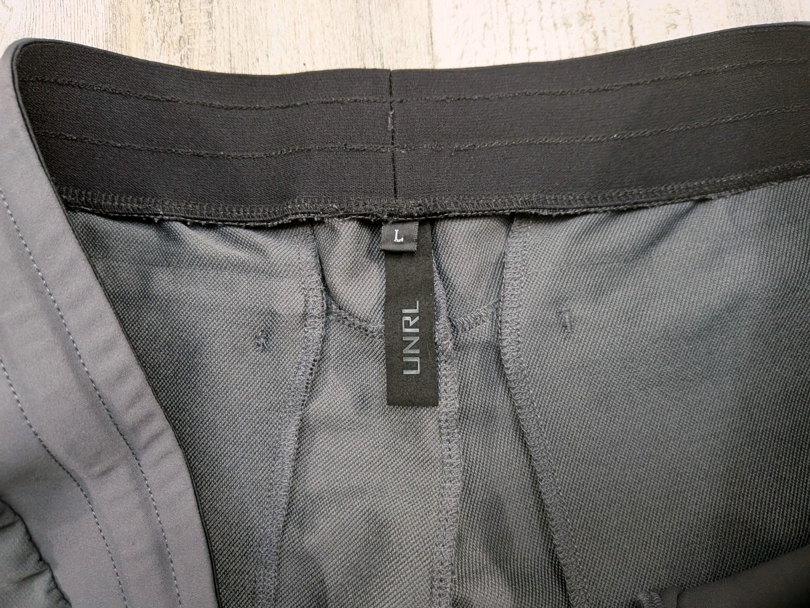 UNRL Pants Mens Large Dark Gray Apex Performance Jogger