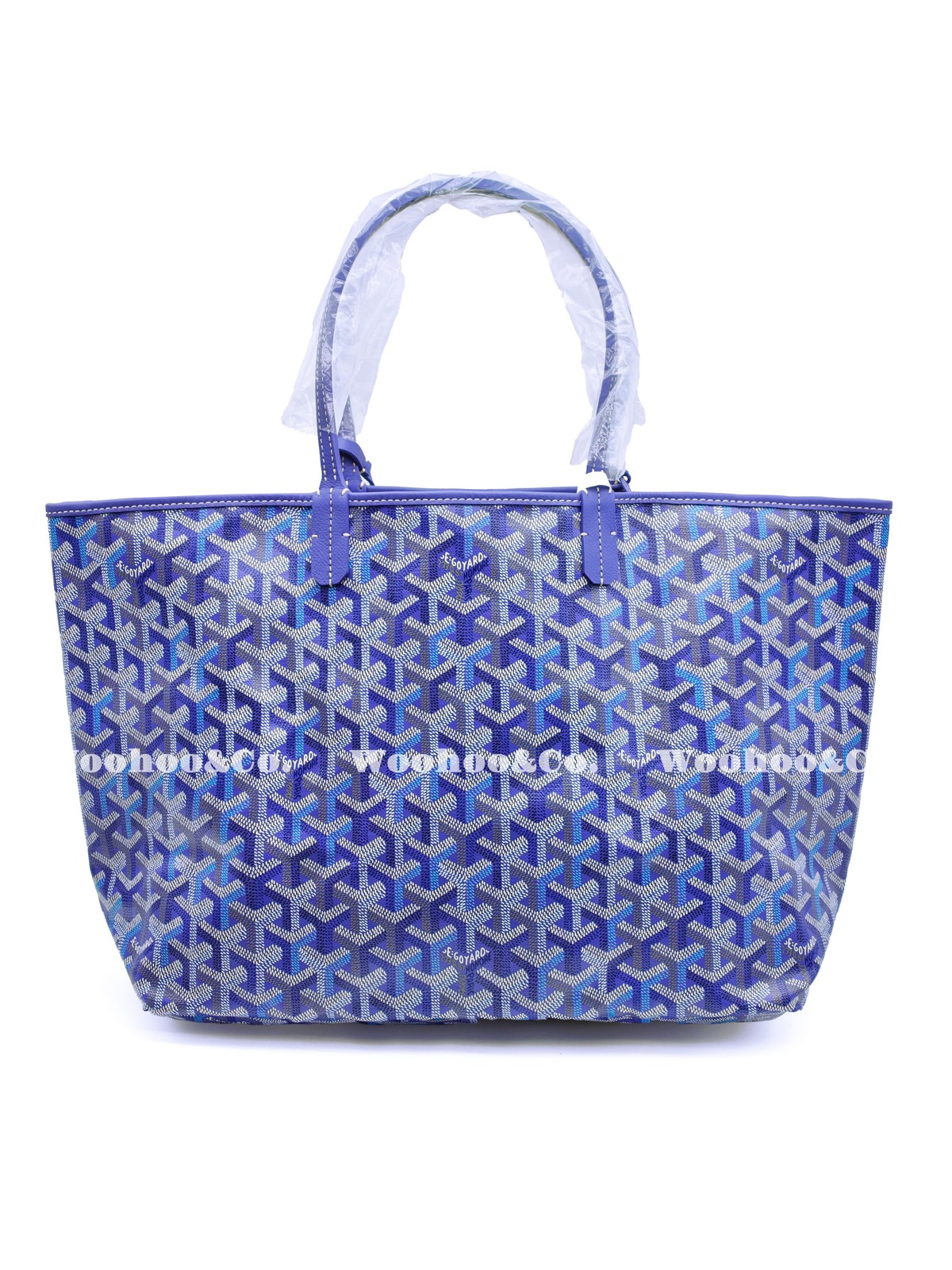 GOYARD Saint Louis Handbag Women’s Multicolored Blueberry Purple 15.7×7.9×12.6in