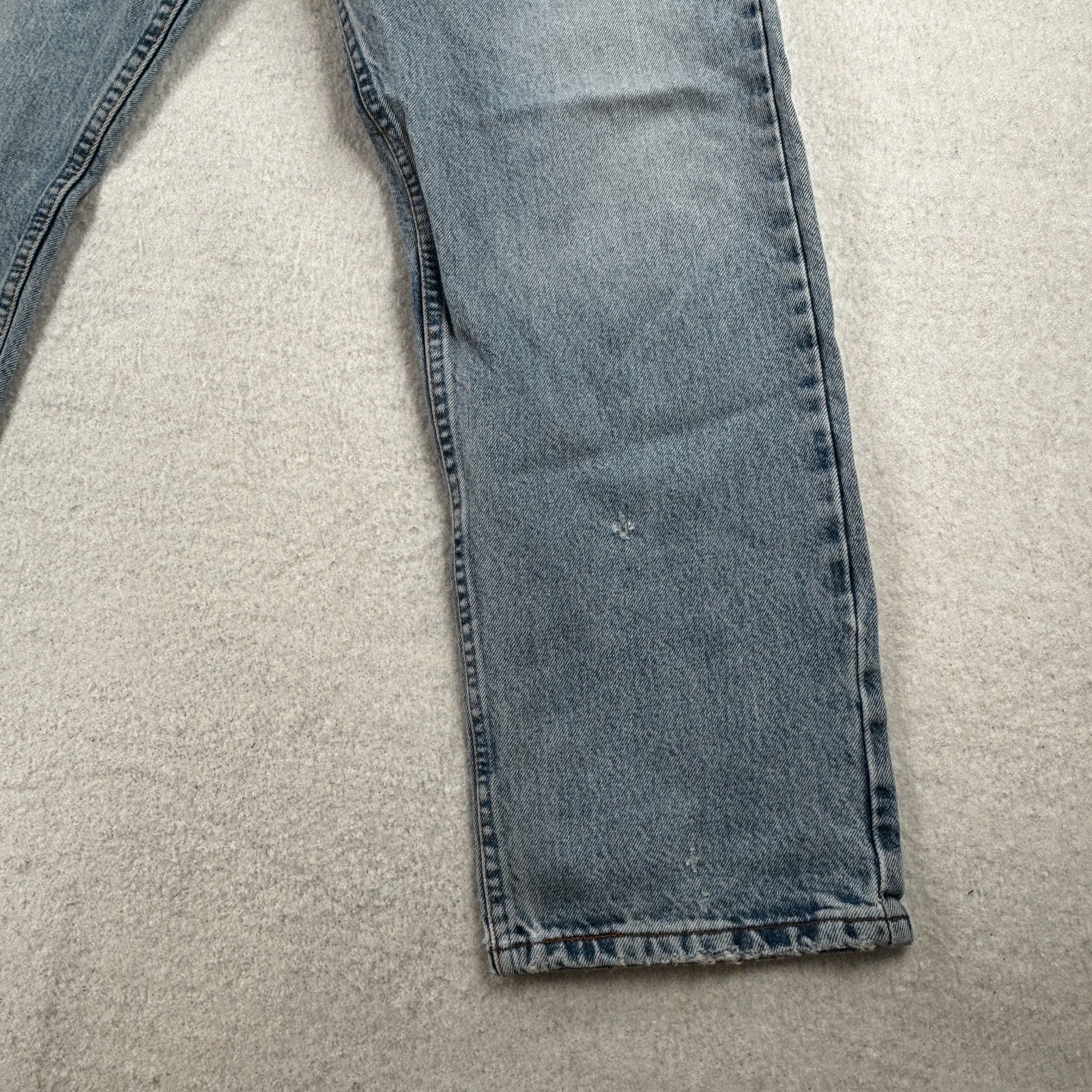 Levi’s 615 Straight Leg Jeans Light Blue Wash Vintage Orange Tab W36 L30 W34 act