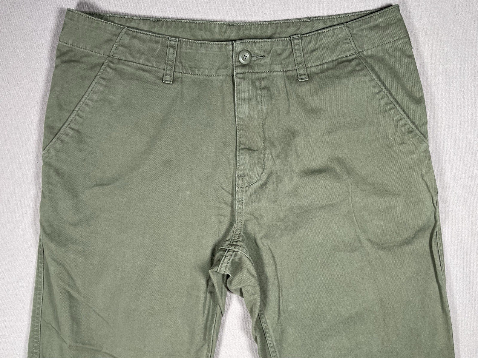 Patagonia Four Canyons Twill Green Straight Leg Pants – Men Size 34 X 33