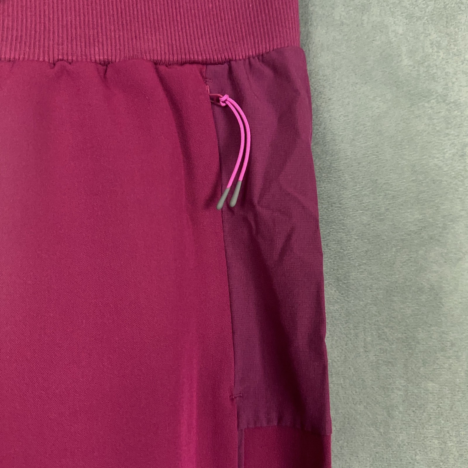 Figs Scrub Jogger Pants Boston Slim Womens Size XXS TALL Dark Magenta DKM