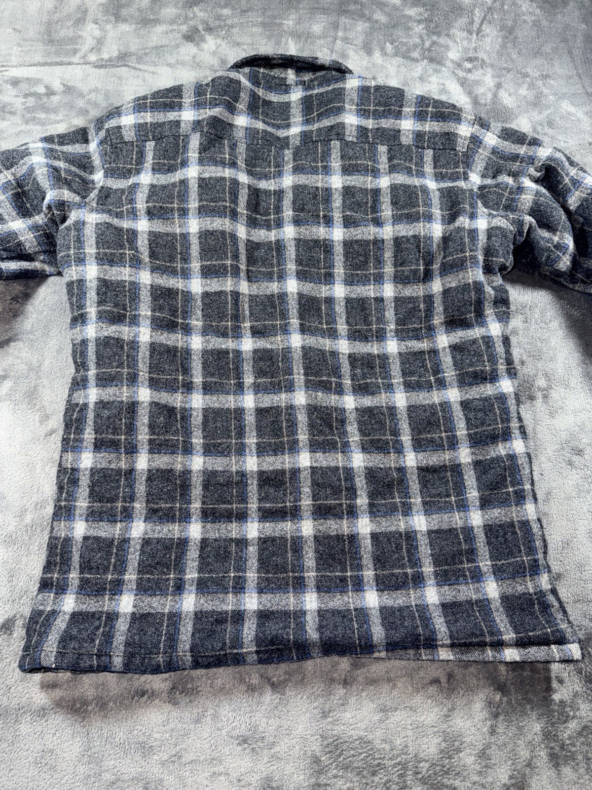 Vintage Men’s Roth West Territory Men’s Size L Plaid Quilted Flannel Insulated