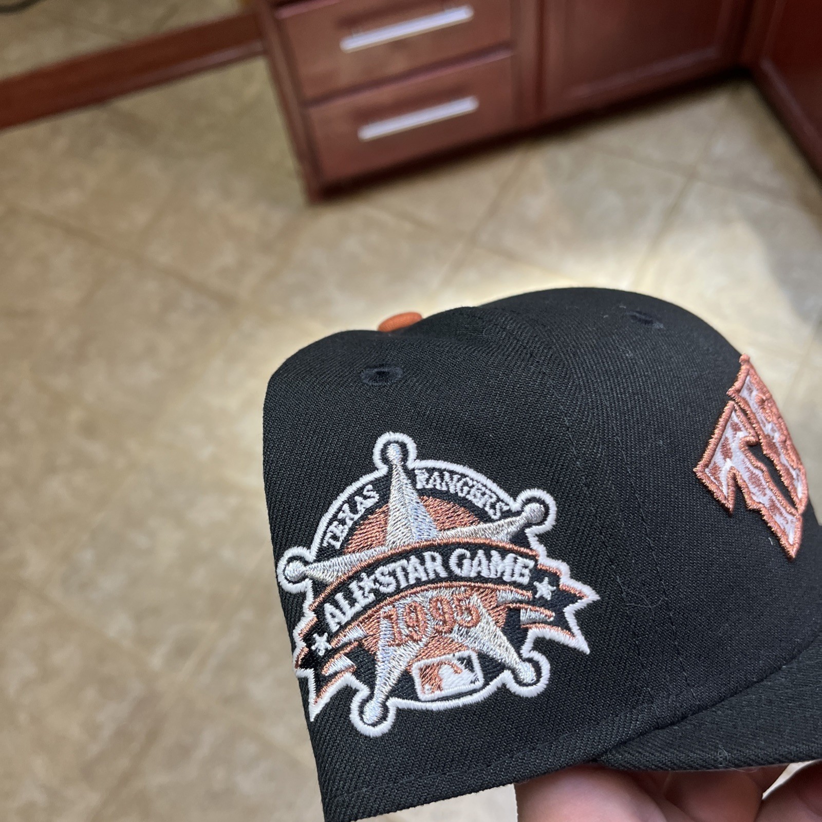 New Era x Prociety Texas Rangers CATTLE RANCH COW BEVO 59Fifty Size 7 5/8