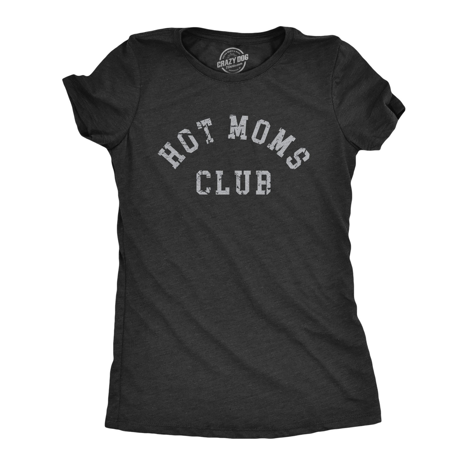 Womens Hot Moms Club T Shirt Funny Beautiful Mama Mothers Day Gift Tee for