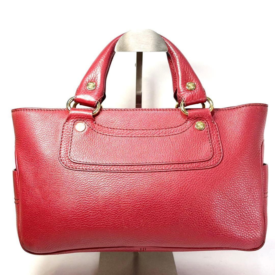[Rare & Highly Sought-After] CELINE Genuine Leather Handbag (Boogie Bag)
