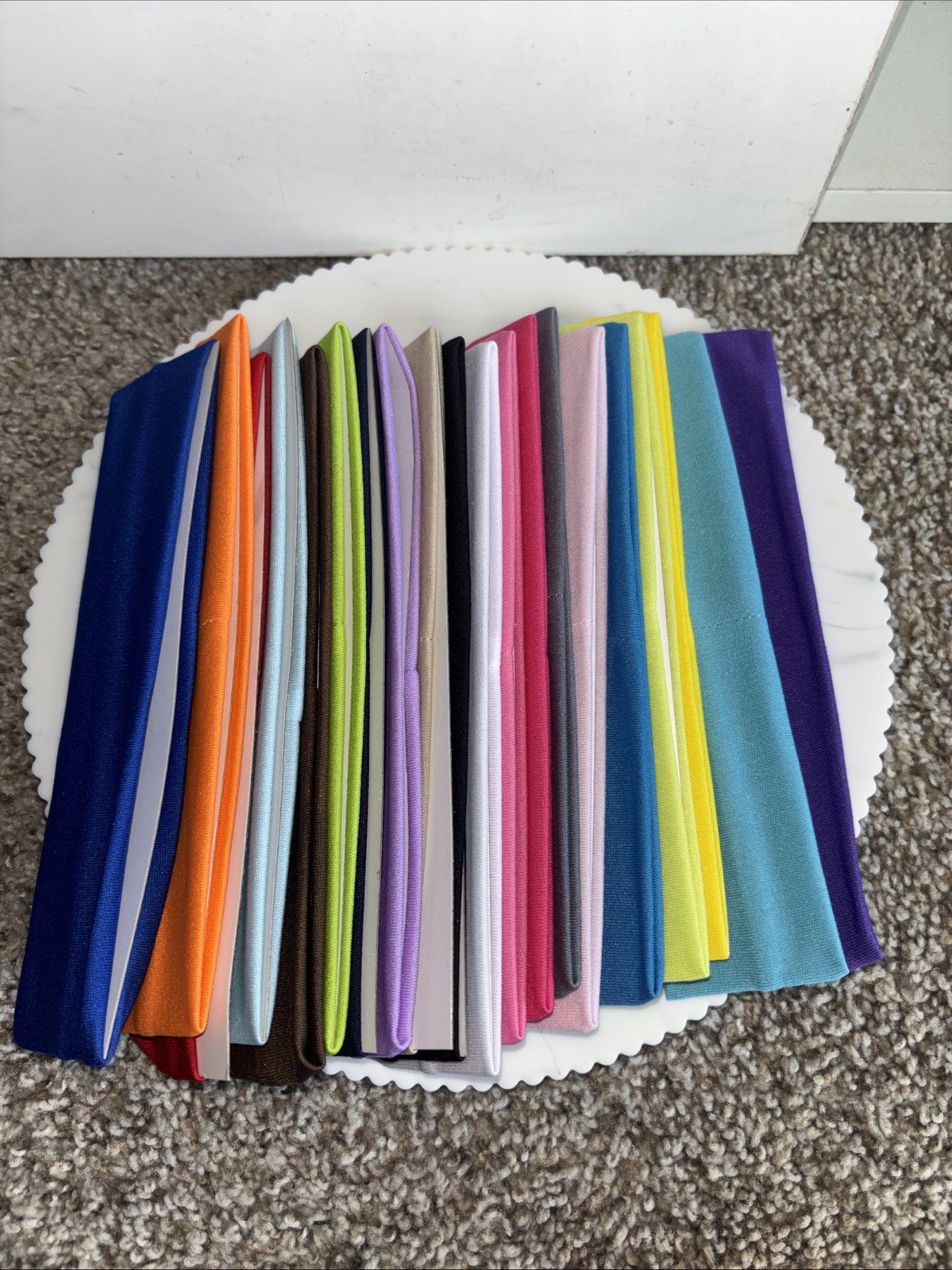 Fabric Headbands20 Set – Assorted Colors 🌈