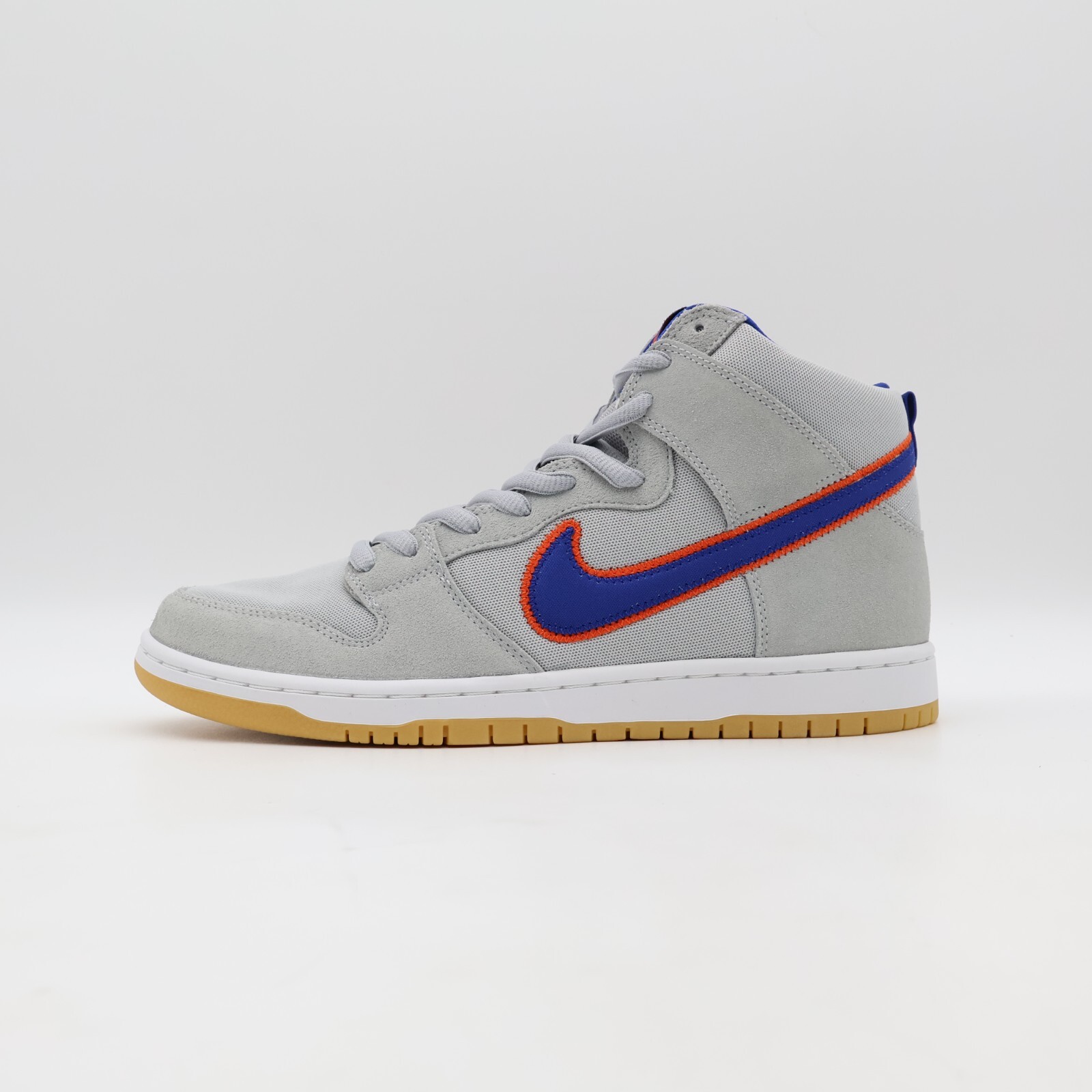 DH7155-001 Nike Dunk High SB New York Mets Rush Blue Team Orange Cloud Gray Gum