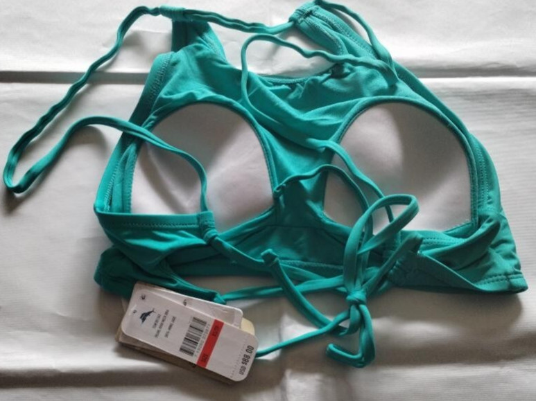 Tommy Bahama Ming Jade Pearl High Neck Bra Size XS/TP