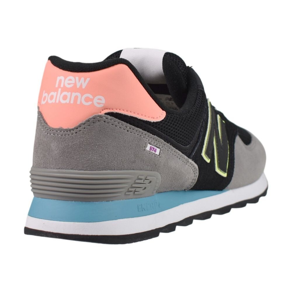 New Balance Classics Men’s Shoes Black/Grey/Neon ml574-ud2