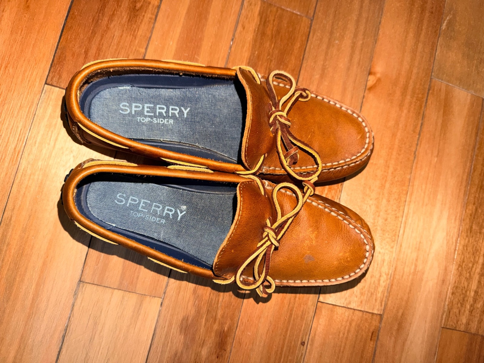 Sperry Top-Sider Authentic Original Boat Shoes – Tan Leather | Men’s