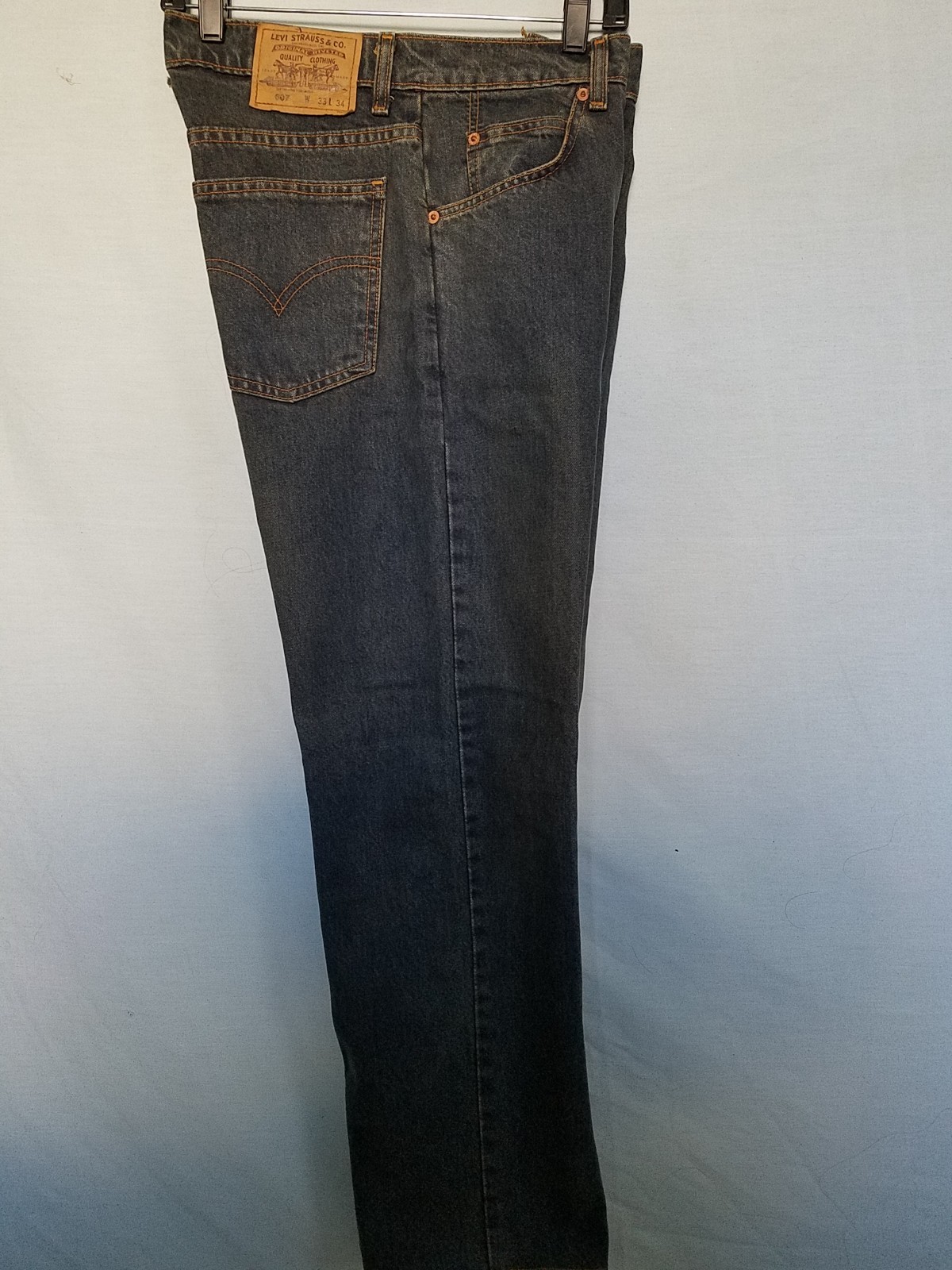  New Levi’s Strauss Men’s Jeans 607 Blue 